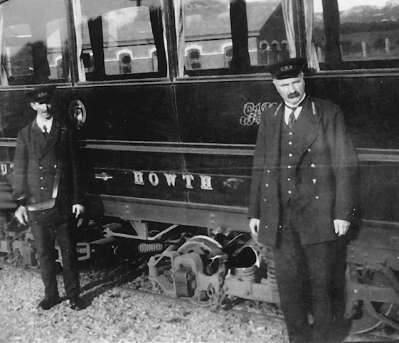 Hill of Howth tram conductor and motorman